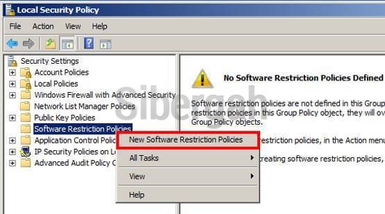 local-security-policy-software-restriction