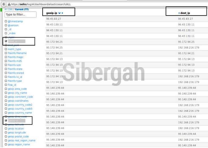 kibana-sorgu-ekrani