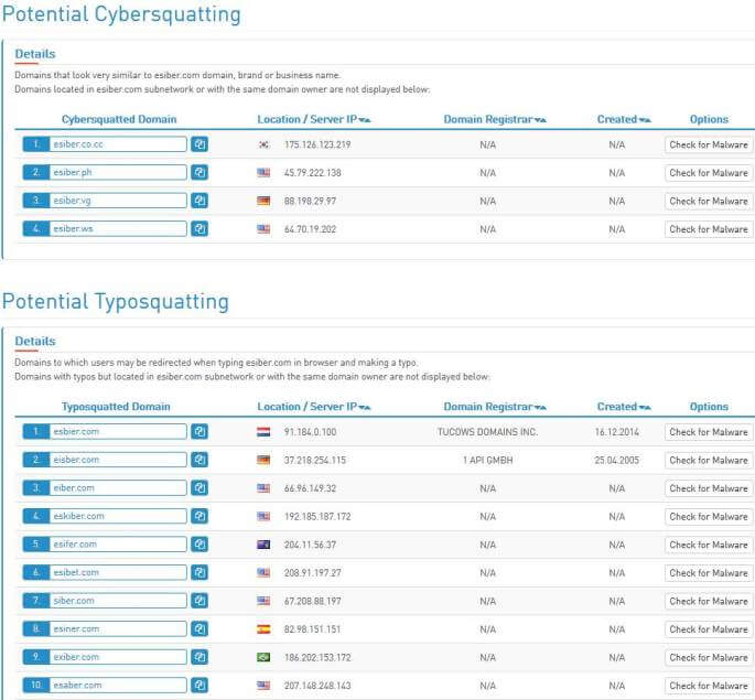 esiber-typosquatting-cybersquatting